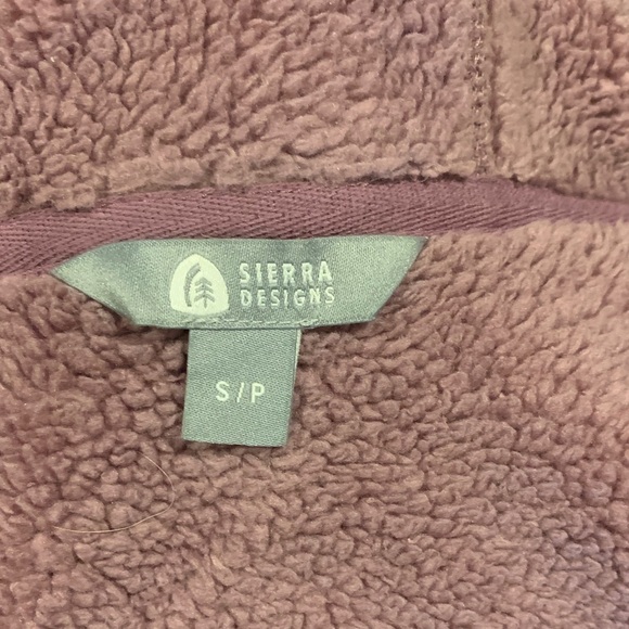 Sherpa lined Hoodie Y2K Women’s Size Small Zip-Up Warm Pink Thick Warm Vintage - Picture 3 of 11